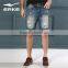 ERKE mens classcial denim jeans shorts casual straight short with button closure zipper fastener wholesale/OEM