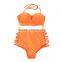 Swimsuit Swimwear Vintage Push Up Bandeau HIGH WAISTED Bikini Set