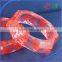 fashion Real dry flower souvenir bracelet acrylic clear bangles for girls
