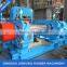 single shaft driving bearing rolls rubber open mixing mill machine