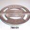 Cast Aluminum Metal Kitchen Trivets Silver Finish