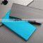 Thin and light credit card power bank charger 5000mAh for smartphones