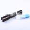 Hiph Power Zoom Aluminum Flashlight , XP-E R2 LED Torch