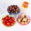 colorful plastic serving dish salad bowl with scale mark