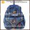 chap film blue backpack brand new school backpack basic backpack to teenagers girls outdoor foldable bags