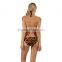 2016 Women Bikini 2 Pcs Beachwear Custom Design Plus Size N12-43