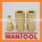 taizhou 1/4body USA INDUSTRIAL TYPE (MILTON)2 pcs brass female coupler/adapter fit for pneumatic part