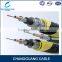 Double armored 24 core marine fiber optic cable