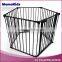 Good quality and black folding baby fence gate