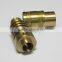 extruder machine brass parts cnc machining, brass gear nozzle spare parts