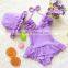 Children perform conjoined skirt bikini girls infant baby lovely south Korean children dance suit bathing suit