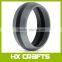 BPA free Medical grade Silicone Wedding Ring Premium Silicone-Most Comfortable Band for men