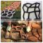 Plastic Concrete Stepping Stone molding Patio stamping Paving pathway Molds DIY Garden Tools-paver mold for garden path