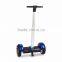 Black Remote Smart Hoverboard Handle Bar Chariot 2 Wheel Electric Scooter Self Balance Mini