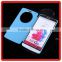Alibaba express luxury Circular View Window Intelligent Case Cover Flip Folio PU Leather Cover Case for LG G3 Case