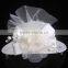 European and American small white hat clip pearl bridal hair accessories flower head luxury performance