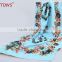 2016 New Design 100% Arcylic Women Ladies Winter Scarf Shawls Wrap Printed Coins and Floral Pattern Tassel