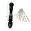Precision Pin Vise Model Hand Drill Set with Twist Drill Bits Set of 11