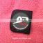 Eco-friendly rubber badge for apparel