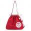 Wholesaler Fashion Canvas Drawstring Bucket Cross Body Bags for Women