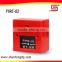 single phase emergency mechanical fire alarm push button FIRE-02