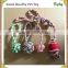 Cotton rope hand pull long tail dog toys ball 21cm 25cm or custom size are both accepted