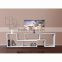 Modern Flexible TV Stand Showcase with Mail Order Packing/White