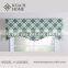 Amarican Style Valance Curtain With Pattern