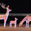 Christmas lights 3D acrylic deer motif light