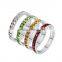gold jewellery dubai gold ring with natural stone crystal avenue wholesale jewelry 4 seasons party gift womens bands