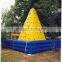 multi- function inflatable rock climbing wall for outdoor games