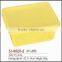 Rectangular plastic rice washing basket