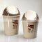 Trash European style creative fashion home kitchen bathroom without feet storage barrel
