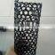 Black plastic mesh UV protection for outdoor trees