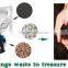 Factory supply organic fertilizer disc granulator