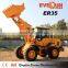 Qingdao Everun Brand 3 ton Wheel Loders With Front Bucket