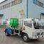 dongfeng 3 tons compactor lift garbage truck for sales