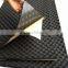 fireproof eco-friendly KTV room soundproof used self adhesive black acoustic foam