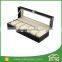 Large Glass Top Display Wooden Watch Box