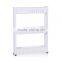 Plastic Slide out 3 Shelf Storage Used For Kitchen