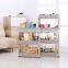Plastic Slide out 3 Shelf Storage Used For Kitchen