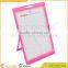 60-Tips Nail Art Tips Nail Polish Color Display Chart Card Hanging Stand Displayer with Lid Pink