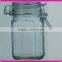glass canister/glass container/glass jar/airtight glass jar
