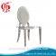 Foshan furniture market modern stainless steel chair for wedding