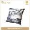 Wholesale100% kraft paper Christmas gift mable print throw pillow