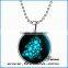 popular christmas gifts luminous necklace christmas tree pendant necklace for girl