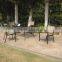 outdoor furniture aluminium garden dining set furniture for home garden