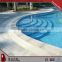 Granite grey swimming pool edge for indoor