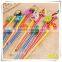 Fancy 2B Pencil for Kids Promotional Wooden Customed Pencils/Christmas Kids Love Wooden Cartoon Pencil Made in China