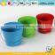 garden iron and zinc powder coated galvanized flower bucket metal bucket plant pots